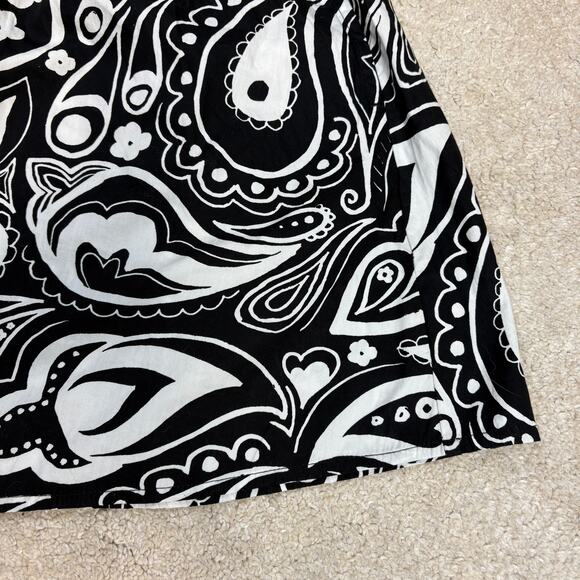 NWT Lucy & Yak Black White Organic Cotton Thea Skirt Size XL - Picture 4 of 4